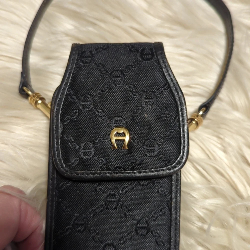 Etienne Aigner vintage phone case holder wallet - Picture 2 of 8